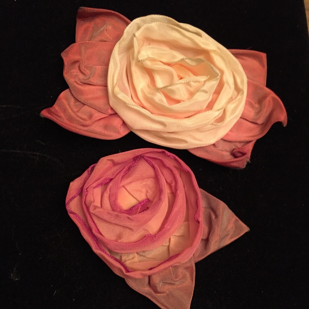 Vintage Rose Brooches